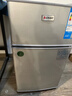 志高（CHIGO）小冰箱迷你小型家用冷藏冷冻两用宿舍出租房用双门办公室电冰箱节能省电 【店长推荐】48L银色【三天约一度电】 实拍图