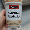 Swisse斯维诗 钙片K2柠檬酸钙迷你片维生素d 成人中老年人孕妇补钙150片 实拍图