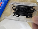 舒客竹炭洁齿牙线棒 便捷牙签扁线专业清洁50支*2盒共100支 新旧随机 实拍图