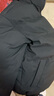 361°男女棉衣保暖加厚休闲冬季外套短棉服652434739F 超级黑 2XL 实拍图