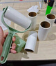 桂枫 16cm大号粘毛器滚筒(1器+6卷)除尘宠物除毛刷子衣服粘尘卷纸 实拍图