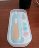好伊贝（HOY BELL）婴儿电动磨甲器电动打磨器新生儿宝宝专用防夹肉指甲剪套装 蓝色 实拍图