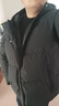 京东京造羽绒服男鸭绒加厚防寒工装面包服防泼水冬季外套短款 黑色 2XL 实拍图