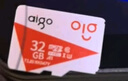 爱国者（aigo）32GB TF（MicroSD）存储卡 U1 A1 V30 4K 监控摄像头 行车记录仪专用高速内存卡 T1 读速100MB/s 实拍图