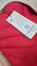 雅鹿2025新款羽绒内胆长袖羽绒服女短款秋冬圆领修身排骨薄款外套 酒红色 2XL 推荐125-140斤 实拍图
