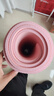 匹克瑜伽垫加厚加宽男女健身训练运动减震静隔音防滑垫儿童舞蹈垫粉色 实拍图