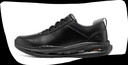 斯凯奇（Skechers）男士运动皮鞋软底足弓支撑运动鞋系带绅士商务鞋 BLK黑色 45.5 实拍图