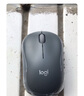 罗技（Logitech）M196 无线蓝牙鼠标 办公鼠标 笔记本商务办公家用 小巧便携 对称手型 石墨灰 实拍图