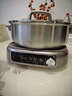 九阳（Joyoung）0涂层IH秒涮电火锅火锅专用锅电锅家用4-8人分体式可拆洗多功能电蒸锅不锈钢电煮锅6L火锅锅GN12 实拍图