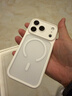 balueus适用iPhone17ProMax手机壳苹果17Pro保护套17磨砂磁吸镜头全包可拆卸防摔Air外壳2025新款 磁吸款【白色】可拆卸镜头-肤感磨砂手感 iPhone 17 Pro 实拍图