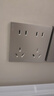 公牛（BULL）开关插座 G12系列 十孔插座86型面板 五只装量贩装 G12Z423星空灰 实拍图