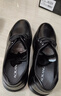 奥康（Aokang）男鞋男士商务休闲鞋英伦舒适低帮圆头系带皮鞋 黑色38码 实拍图