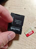 闪迪（SanDisk）256GB TF(MicroSD)内存卡 4K极速金卡A2 V30 U3行车记录仪 运动相机无人机 监控存储卡 读190MB/s 实拍图