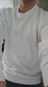 优衣库男装女装大师T AIRism棉混纺圆领T恤长袖25秋冬新款479781 00 白色 XL 实拍图
