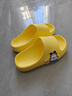 巴布豆儿童拖鞋男女童宝宝软底居家浴室夏季凉拖鞋 黄色 210码 实拍图