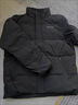 安踏（ANTA）面包羽绒服丨四防短款羽绒服男冬季立领夹克外套男士加厚保暖棉服 四防科技-基础黑7916-1 3XL 实拍图