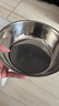 加大不锈钢猪油盆和面盆洗菜盆家用厨房盆沙拉脸盆火锅打蛋汤锅盆 20cm多功能多用盆【无盖】 实拍图