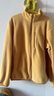 优衣库童装男童女童摇粒绒拉链茄克长袖外套夹克478141 46 鹅黄色 150 实拍图