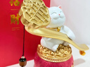 禾笙堂称心如意招财猫聚宝盆摆件新中式客厅玄关前台开业乔迁送礼装饰品 实拍图