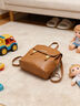 百家好（Basic House）包包女款2025年轻奢品牌女包双肩包圣诞节元旦生日礼物送女友老婆 棕色【精美礼盒+礼袋】 实拍图