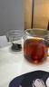 雅集耐热玻璃过滤加厚耐热茶杯玻璃水杯锤纹玻璃杯茶水分离杯泡茶杯 实拍图
