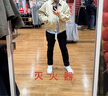 优衣库合作款男装女装PUFFTECH空气棉服休闲短茄克外套夹克479411 31 米色 XL /180/108B 实拍图