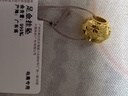 六福珠宝新年礼物 足金满天星黄金转运珠路路通串珠 计价 约0.92克 实拍图