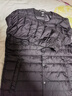 优衣库男女装高级轻型羽绒便携式茄克夹克外套排骨羽绒服478275 478275/09黑色 S 实拍图