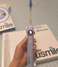 usmile笑容加电动牙刷Y30 智能AI算法 语音骨传导 大摆幅缓震不打牙 成人男女情侣生日礼物 Y30云暮紫-共2刷头 实拍图