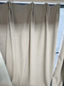 金蝉窗帘家用遮光客厅卧室双面雪尼尔高遮光窗帘挂钩式 冰河灰180*180 实拍图