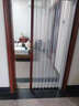亚克力透明水晶板厨房通燃气卫生间折叠推拉隐形隔断伸缩简易移门 下单定制 实拍图