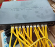 水星（MERCURY）SG124D 24口千兆交换机 可上机架 钢壳桌面式  企业工程网络专用分线器 实拍图