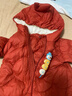 巴拉巴拉童装婴儿连体衣轻薄羽绒服宝宝衣服2025冬装抱衣爬服男童女童萌趣 红色糖葫芦-白鸭绒 80 cm-充绒量41g 实拍图