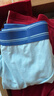 Schiesser舒雅男士内裤平角裤精梳棉Becover系列透气中腰2件装E5/20084T E5/20084T纯蓝+深蓝 2条 2XL 实拍图