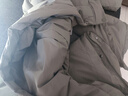 京东京造羽绒服男鸭绒加厚防寒工装面包服短款冬季外套衣服 橄榄绿 XL 实拍图