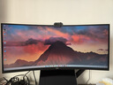 AOC 34英寸带鱼屏显示器电竞曲面准4K高刷HDR办公电脑屏幕21:9游戏宽屏升降旋转 【升级250Hz】FastVA快速屏CU34G3Z 实拍图