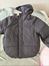 优衣库童装男童女童高性能复合连帽外套/保暖厚衣服473309 09 黑色 110 实拍图
