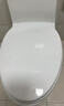 潜水艇马桶盖通用坐便器盖子家用加厚盖板老式抽水马桶圈器配件缓降 V型耐压长底座快拆款MG4 实拍图