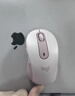 罗技（Logitech）优选系列M650无线蓝牙鼠标 办公蓝牙静音鼠标Mac苹果ipad鼠标人体工学双模鼠标大小手可选男女通用 M650中小手 粉M（M750入门款） 实拍图