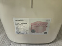CHAHUA茶花 泡脚桶14.5L 1只装洗脚盆 大号塑料洗脚桶水桶足浴盆泡脚盆* 实拍图