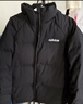阿迪达斯（adidas）男子冬季通勤保暖上衣户外运动休闲70%鸭绒羽绒服 S码 实拍图