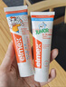 ELMEX艾美适宝宝儿童牙膏0-6岁奥拉氟专效防蛀 50ml*2支装套装 实拍图