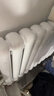圣劳伦斯钢制暖气片家用装修水暖大水道壁挂式家装散热器全屋采暖钢制新60 满高 600mm*10柱 巴洛克白,6分口径,上进下出,高度默认满高 实拍图