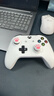 XBOX微软原装Xbox one手柄无线控制器PC电脑ios蓝牙OneS游戏手柄steam xbox手柄 冰雪白+接收器 实拍图