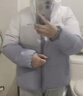 李宁短羽绒服女子秋冬季时尚休闲简单立领保暖运动外套AYMV396 实拍图