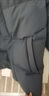 优衣库男装女装无缝羽绒连帽外套夹克羽绒服478279 08 深灰色 3XL 实拍图