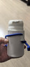 富光儿童保温杯316L不锈钢男女杯子小学生水杯高颜值便携弹跳盖水杯 棠棣同316内胆+皮质杯套 300ml 实拍图