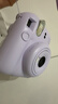 INSTAX富士instax立拍立得 一次成像相机 mini12精美礼盒 鸢尾骑士 含10张fafa花边相纸 实拍图