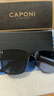 CAPONI尼龙偏光GM墨镜男女太阳眼镜防紫外线开车大脸眼睛明星配近视度数 A款-0度（升级偏光版，更高清） 实拍图