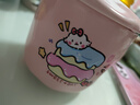 可爱fufu生日蛋糕马克杯带盖勺陶瓷杯送女生高颜值有意义生日礼物 【礼盒装】奶酪杯+盖+勺1个350ml 实拍图